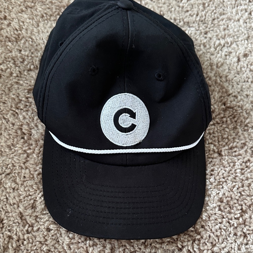 Black C Logo Men's Cap